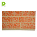 16mm Waterproof pu foam sandwich insulated metal siding panel house exterior brick pattern insulation decoration board